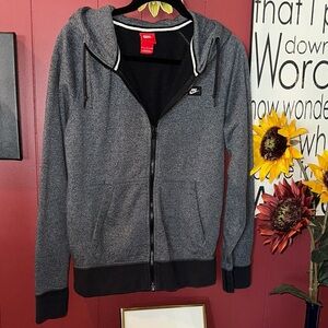 Nike Charcoal Full-Zip Hoodie